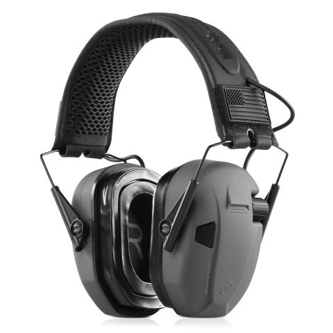 Apollo Electronic Ear Protection Earmuffs - Gray