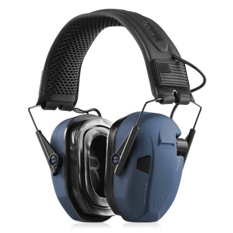 Apollo Electronic Ear Protection Earmuffs - Blue