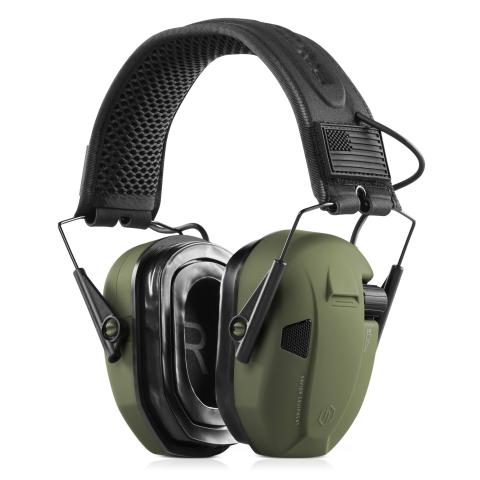 Apollo Electronic Ear Protection Earmuffs - Green