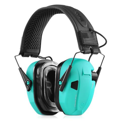 Apollo Electronic Ear Protection Earmuffs - Savior Teal